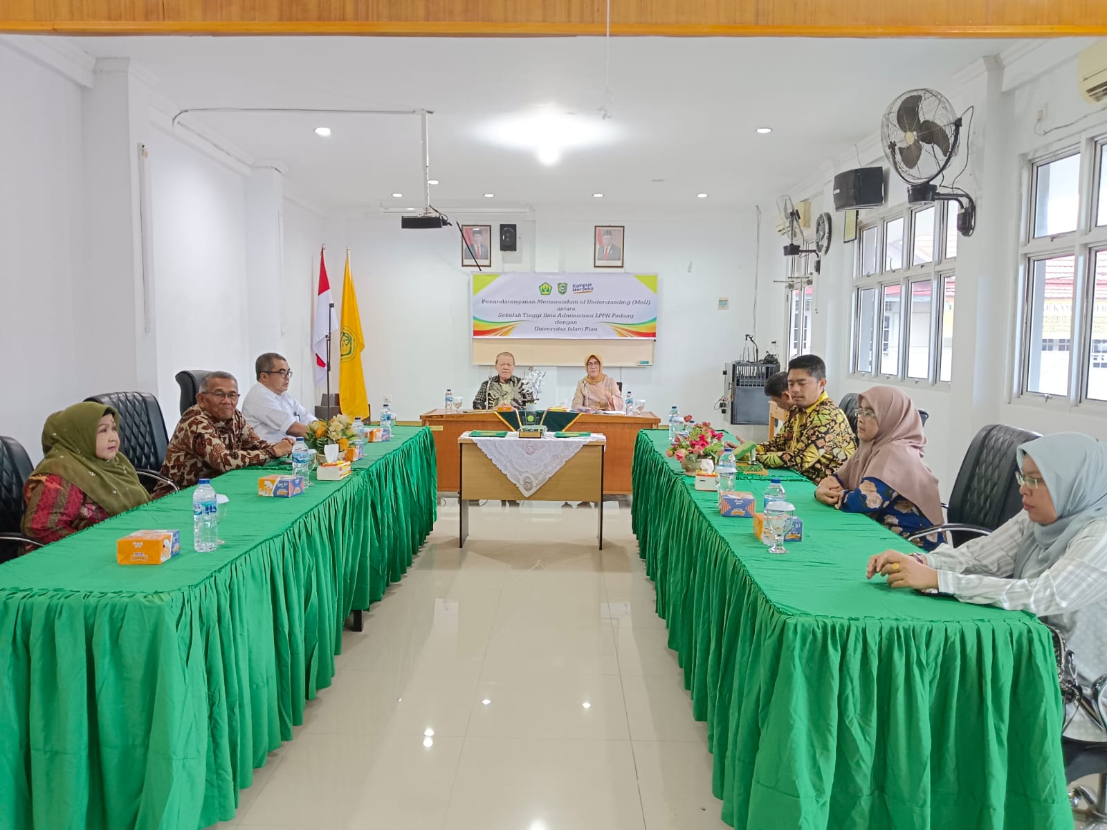 MoU UIR dan STIA LPPN Padang